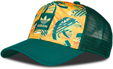 adidas Aop Trucker Unisex - Olijf - One Size - Poly (Polyester) Olive