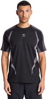 adidas Archive T-shirts Heren - Zwart - Maat L - Katoen Jersey Black