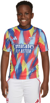 adidas Arsenal 25/26 Pre-match Truien/Replica's Kinder - Blauw - Maat 159 - 164 CM - Poly Mesh Blue