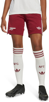 adidas Arsenal 25/26 Third Shorts Korte Broeken Kinder - Rood - Maat 147 - 152 CM - Poly Mesh Red