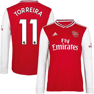 adidas Arsenal Shirt Thuis 2019-2020 (Lange Mouwen) + Torreira 11 - 58