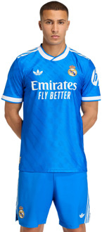 adidas Authentic Truien/Replica's Heren - Blauw - Maat L - Poly Mesh Blue