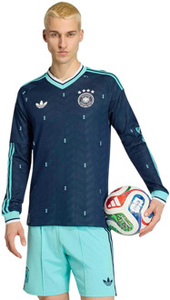 adidas Authentic Truien/Replica's Heren - Blauw - Maat M - Poly Mesh Blue