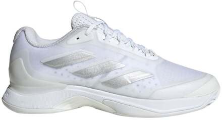 adidas Avacourt 2 Tennisschoenen Dames-Wit,Zilver - 37 1/3