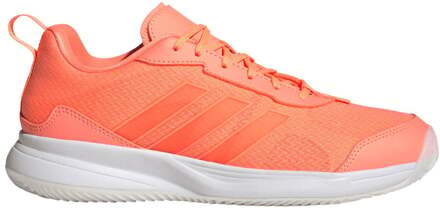 adidas Avaflash Allcourt schoen Dames-oranje, wit - 38 2/3
