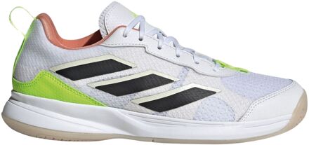 adidas Avaflash Tennisschoenen Dames wit - crème - zwart - groen - oranje - 36 2/3