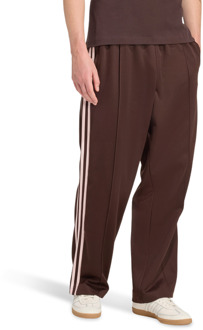 adidas Baggy Track Trousers Broeken Heren - Bruin - Maat XXL - Katoen Jersey Brown