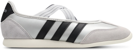 adidas Barreda Mary Jane Sneakers Dames - Zilver - Maat 41 1/3 - Suède Silver