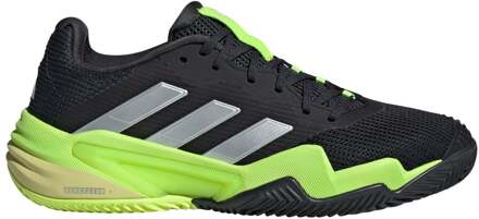 adidas Barricade 13 Tennisschoenen Heren-Zwart,Limoen - 40 2/3,41 1/3