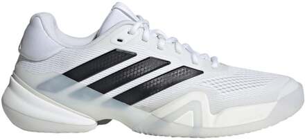 adidas Barricade 14 Tennisschoenen Heren-wit, zwart - 45 1/3