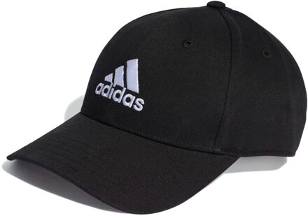 adidas Baseball Cotton Twill Cap zwart - wit - 1 SIZE