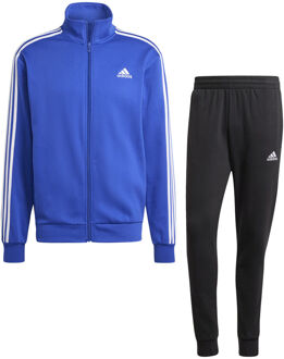 adidas Basic Fleece 3 strepen Tracksuit Adidas , Blue , Heren - M,S