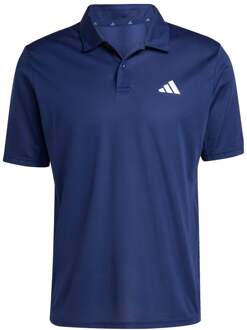 adidas Basic Polo Heren-donkerblauw - L