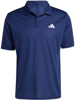 adidas Basic Polo Heren-donkerblauw - S
