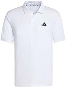 adidas Basic Polo Heren-wit - M