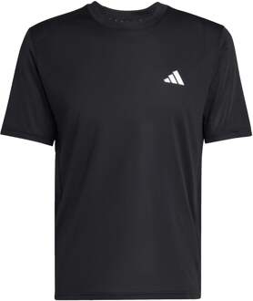 adidas Basic T-shirt Heren-zwart - L