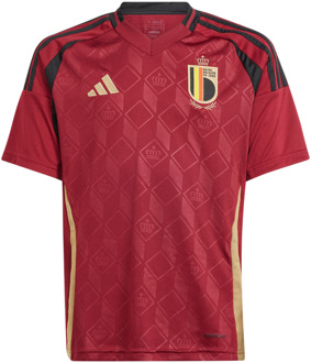 adidas Belgium 24 Home Truien/Replica's Kinder - Paars - Maat 159 - 164 CM - Katoen Canvas Purple