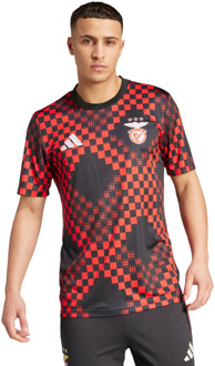 adidas Benfica 25/26 Pre-match Jersey Truien/Replica's Heren - Zwart - Maat S - Poly Mesh Black