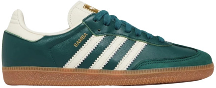 adidas Beperkte Oplage Groene Samba OG Sneakers Adidas , Green , Heren - 44 EU