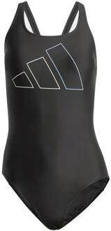 adidas Big Bars Badpak Dames L/40 Zwart