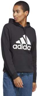 adidas Big Logo Sweater Met Capuchon Dames zwart