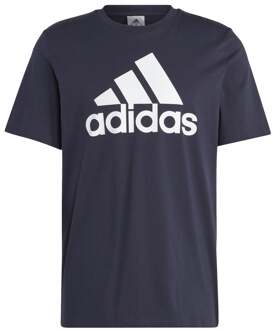 adidas Big Logo T-shirt Heren zwart - M