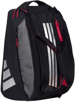 adidas Black/Red Padel tas 1 Zwart
