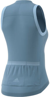 adidas Blauw Damesfietsvest - 2XS