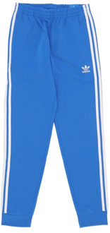 adidas Blauw Vogel/Wit SST Trackpant Streetwear Adidas , Blue , Heren - Xl,Xs