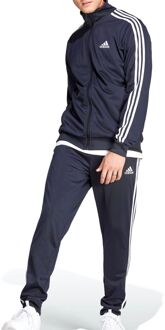 adidas Blauwe 3-Stripes Tricot Trainingspak Adidas , Blue , Heren - L,M,S,Xs