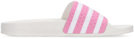 adidas Bliss Pink Slippers voor Dames Adidas , White , Dames - 37 Eu,40 1/2 Eu,39 Eu,38 EU