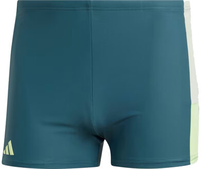adidas Block 3-Stripes Zwemboxer Heren 4 Donkerblauw