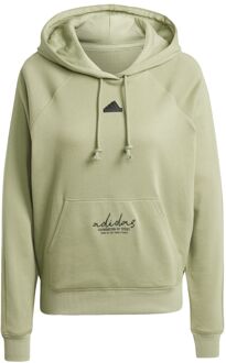 adidas Bluv Q3 Casaul Sweater Dames M/38 Groen