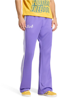 adidas Bob Marley Originals Track Pants Broeken Heren - Paars - Maat M - Poly Mesh Purple