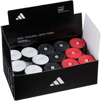 adidas Box of overgrip  Box 25 stuks veelkleurig - nosize