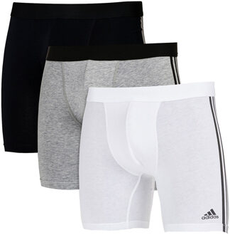 adidas boxershorts 3-pack stripes multi - L