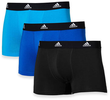 adidas boxershorts active flex cotton 3-pack Blauw - L