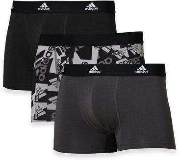 adidas boxershorts active flex cotton 3-pack Grijs - S