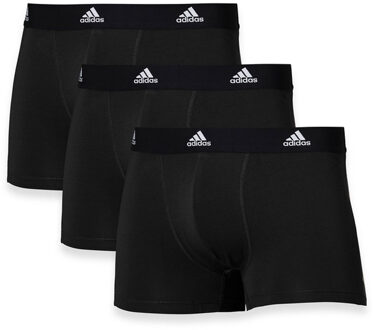 adidas boxershorts active flex cotton 3-pack zwart - XL