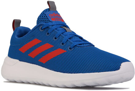 adidas Boy's adidas Childrens Lite Racer CLN Trainers in Blue red Blauw en rood