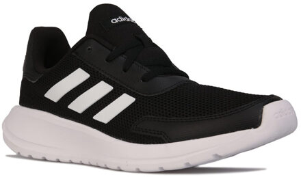 adidas Boy's adidas Childrens Tensaur Run Trainers in Black-White - maat EU 28.5 / UK 10.5 Zwart/wit
