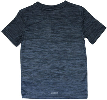 adidas Boy's adidas Junior AEROREADY Gradient T-Shirt in black blue - maat Zwart/blauw
