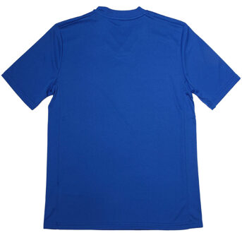 adidas Boy's adidas Junior Striped 19 Jersey in Blue-White Blauw en wit