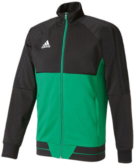 adidas BQ2599 TIRO17 PES JKT BLACK/GREEN/WHITE S