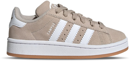 adidas Campus Peuterschoenen - Beige - Maat 31.5 - Leer