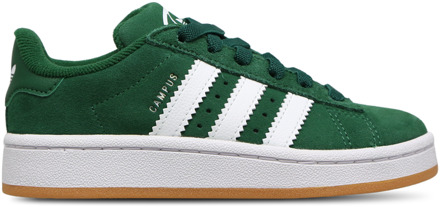 adidas Campus Peuterschoenen - Groen - Maat 31 - Suède Green