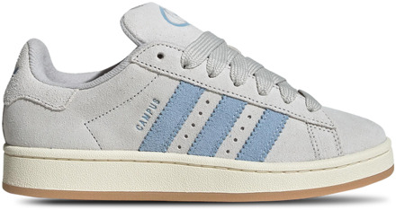 adidas Campus Sneakers Dames - Grijs - Maat 37 1/3 - Leer Grey