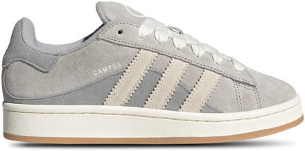 adidas Campus Sneakers Dames - Grijs - Maat 38 - Leer Grey