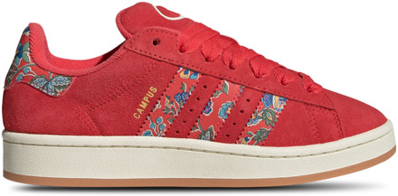 adidas Campus Sneakers Dames - Rood - Maat 38 - Mesh/Synthetisch Red