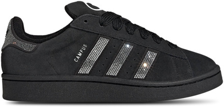 adidas Campus Sneakers Dames - Zwart - Maat 35.5 - Leer Black